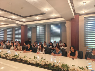 Nəsimi rayonunda “Konstitusiya və Suverenlik İli” çərçivəsində “Uşaqlara qarşı zorakılıq və onun fəsadları” mövzusunda maarifləndirici tədbir keçirilib.