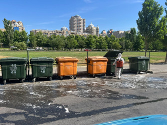 Rayon ərazisində dezinfeksiya işləri aparılıb.