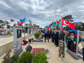 Vətən Müharibəsi Şəhidi Əliyev İmran Əli oğlunun əziz xatirəsi yad edildi.