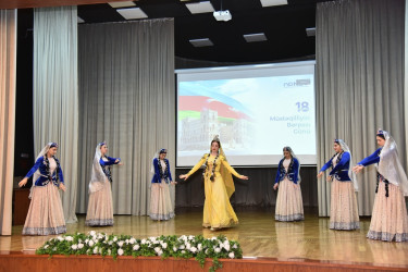 Nəsimi rayonunda 18 Oktyabr – Müstəqilliyin Bərpası Gününə həsr olunmuş tədbir keçirilib