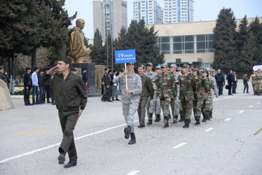 “Şahin” hərbi-idman oyunlarının Nəsimi rayon birinciliyi keçirildi.