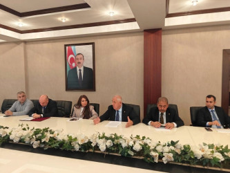 Nəsimi rayon İcra Hakimiyyətində sahibkarlar ilə görüş keçirilib