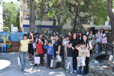 Nəsimi rayonunda 1 İyun - Uşaqların Beynəlxalq Müdafiəsi günü münasibətilə tədbir keçirilib.