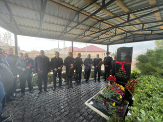 Vətən müharibəsi Şəhidi Rzayev Hacırza Fikrət oğlunun şəhadət günündə əziz xatirəsi yad olundu.