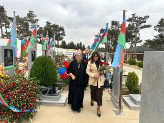 Vətən Müharibəsi Şəhidi Cəfərov Ruslan Gündüz oğlunun şəhadət günündə əziz xatirəsi yad edildi.