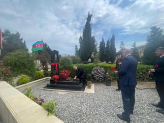 Vətən müharibəsi şəhidi Rzayev Hacırza Fikrət oğlunun əziz xatirəsi yad olundu.