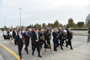 27 sentyabr  “Anım Günü”ndə silsilə tədbirlərin davamı olaraq Zəfər parkı  ziyarət olundu.