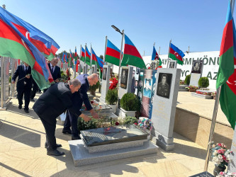 Vətən Müharibəsi Şəhidlərinin əziz xatirəsi yad olundu.