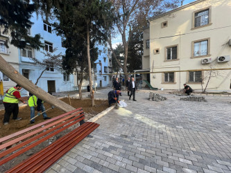 Cavadxan 32, 36 saylı ünvanlarında abadlıq-quruculuq işləri davam edir.