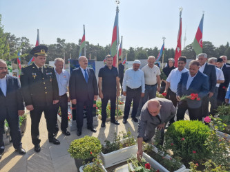 Vətən Müharibəsi Şəhidi Novruzov Aqşin Şahin oğlunun doğum günü ərəfəsində xatirəsi yad olundu.