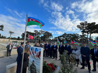 Vətən Müharibəsi Şəhidi Baxşəliyev Natiq Saleh oğlunun şəhadət günündə əziz xatirəsi yad edildi.