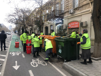 Nəsimi rayonunda növbəti iməcilik keçirilib