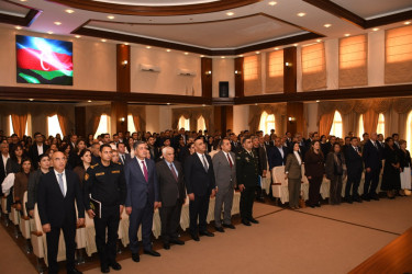 Nəsimi rayonunda Azərbaycan Respublikasının Prezidenti cənab İlham Əliyevin Yeni  Azərbaycan Partiyasının VIII Qurultayındakı çıxışından irəli gələn vəzifələrə həsr olunmuş müşavirə keçirilib.