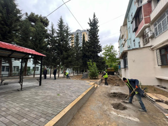 Cavadxan 28,32 saylı ünvanlarda abadlıq-quruculuq işləri davam edir.