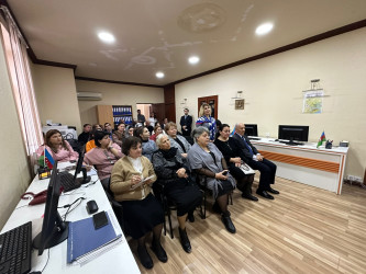 Nəsimi rayonunda  “Noyabrın 25-dən dekabrın 10-dək beynəlxalq “Gender əsaslı zorakılıqla mübarizə” kampaniya”sı çərçivəsində silsilə tədbirlərinin keçirilməsi.