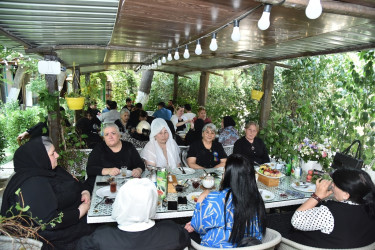 Nəsimi rayonunda Qurban bayramı ərəfəsində şəhid ailələri ilə görüş keçirilib.