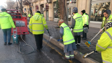 Nəsimi rayonunda növbəti iməcilik keçirildi.