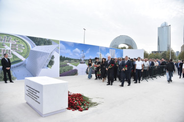 27 sentyabr  “Anım Günü”ndə silsilə tədbirlərin davamı olaraq Zəfər parkı  ziyarət olundu.