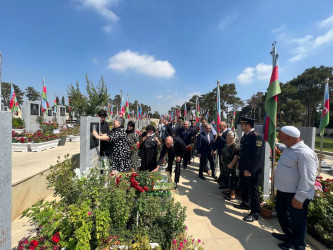 Vətən Müharibəsi Şəhidlərinin və Şəhid Həsənov Faiq Hüseyn oğlunun doğum günü ərəfəsində xatirəsi yad olundu.