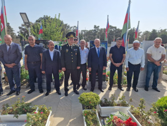 Vətən Müharibəsi Şəhidi Novruzov Aqşin Şahin oğlunun doğum günü ərəfəsində xatirəsi yad olundu.