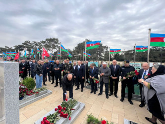 Vətən Müharibəsi Şəhidi Abdullayev İbrahim Habil oğlunun şəhadət günündə əziz xatirəsi yad edildi.