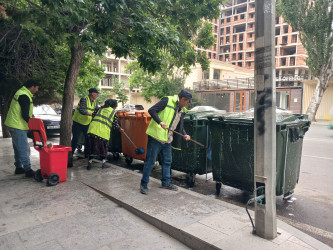 Nəsimi rayonunda növbəti iməcilik keçirilib