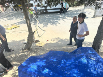 Nəsimi rayonunda küçə ticarətinin qarşısının alınması istiqamətində tədbirlər davam etdirilir.