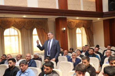 Nəsimi rayonunda “Sahibkarlıq subyektləri ilə istehlakçı hüquqlarının müdafiəsi” mövzusunda tədbir keçirilib