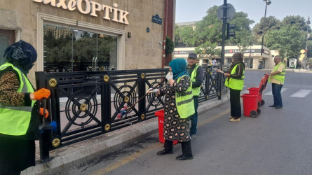 Nəsimi rayonunda növbəti iməcilik keçirilib