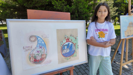 Nəsimi rayonunda “Şəhərsalma və Memarlıq İli” çərçivəsində yaradıcı gənclərin əl işlərindən ibarət sərgi təşkil olunmuşdur