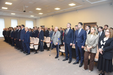 Nəsimi rayonunda Yeni Azərbaycan Partiyasının yaradılmasının  31 illiyinə həsr edilmiş tədbir keçirilib.