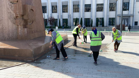 Nəsimi rayonunda növbəti iməcilik keçirilib