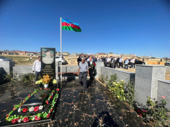 Vətən müharibəsi Şəhidi  Ələsgərov Ələkbər İsgəndər oğlunun doğum günü qeyd olundu.