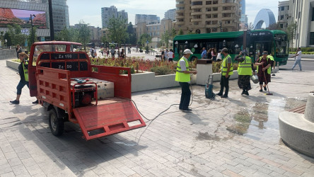 Nəsimi rayonunda növbəti iməcilik keçirilib