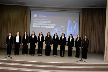 Nəsimi rayonunda “Müasir Şəhərsalma Vizyonu: Ənənə və İnnovasiyanın Harmoniyası” Rəqəmsal İdeya Müsabiqəsinin bağlanış mərasimi keçirilib