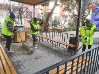 Nəsimi rayonunda növbəti iməcilik keçirilib