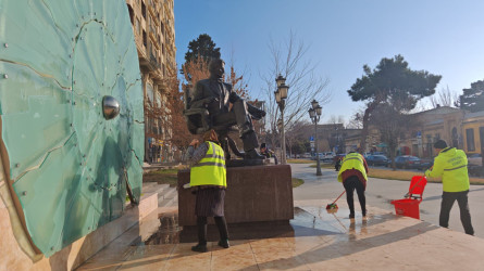 Nəsimi rayonunda növbəti iməcilik keçirilib