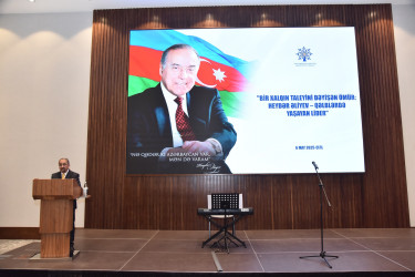 Nəsimi rayonunda Heydər Əliyevin anadan olmasının 102-cİ ildönümünə həsr edilmiş "Bir Xalqın Taleyini Dəyişən Ömür: Heydər Əliyev – Qəlblərdə Yaşayan Lider" mövzusunda tədbir keçirilib.