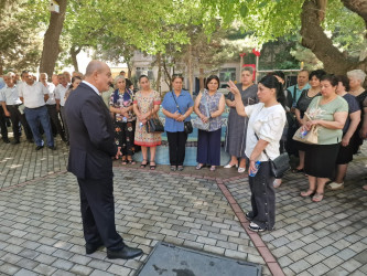 Nəsimi RİH başçısı səyyar qəbul keçirdi