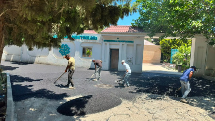 Nəsimi rayonunda genişmiqyaslı abadlıq və təmir-bərpa işləri davam etdirilir.