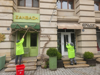 Nəsimi rayonunda genişmiqyaslı iməcilik keçirilib