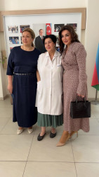1 İyun – Uşaqların Beynəlxalq Müdafiəsi günü münasibəti ilə Nəsimi RİH-in məsul əməkdaşları 1 nömrəli Körpələr Evinə baş çəkiblər.
