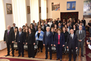 Nəsimi rayonunda "Qərbi Azərbaycan: deportasiya və tarixi ədalət" adlı tədbir keçirilmişdir.