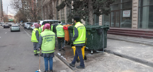 Nəsimi rayonunda növbəti iməcilik keçirildi.