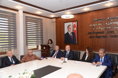 Nəsimi rayonunda 15 iyun – Milli Qurtuluş Gününə həsr olunmuş “15 İyun Milli Qurtuluş günü Müstəqil Azərbaycanımızın şanlı səhifəsidir” adlı tədbir keçirilib.