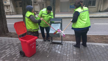 Nəsimi rayonunda növbəti iməcilik keçirilib