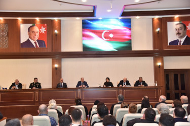 Nəsimi rayon İcra Hakimiyyətində rayonun şəhid ailələri və müharibə əlilləri ilə görüş keçirilib.