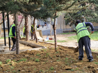 Nəsimi rayonu Cavadxan 28,32 saylı ünvanlarda abadlıq-quruculuq yenidənqurma işlərinə başlanılıb.