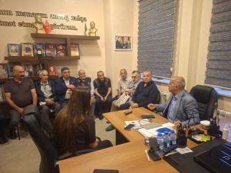 Nəsimi rayonunda Ahıllar Günü münasibətilə görüş keçirilib