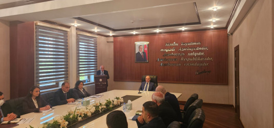 Nəsimi rayonunda dövlət qulluqçularının peşə bayramı ilə əlaqədar tədbir keçirilib
